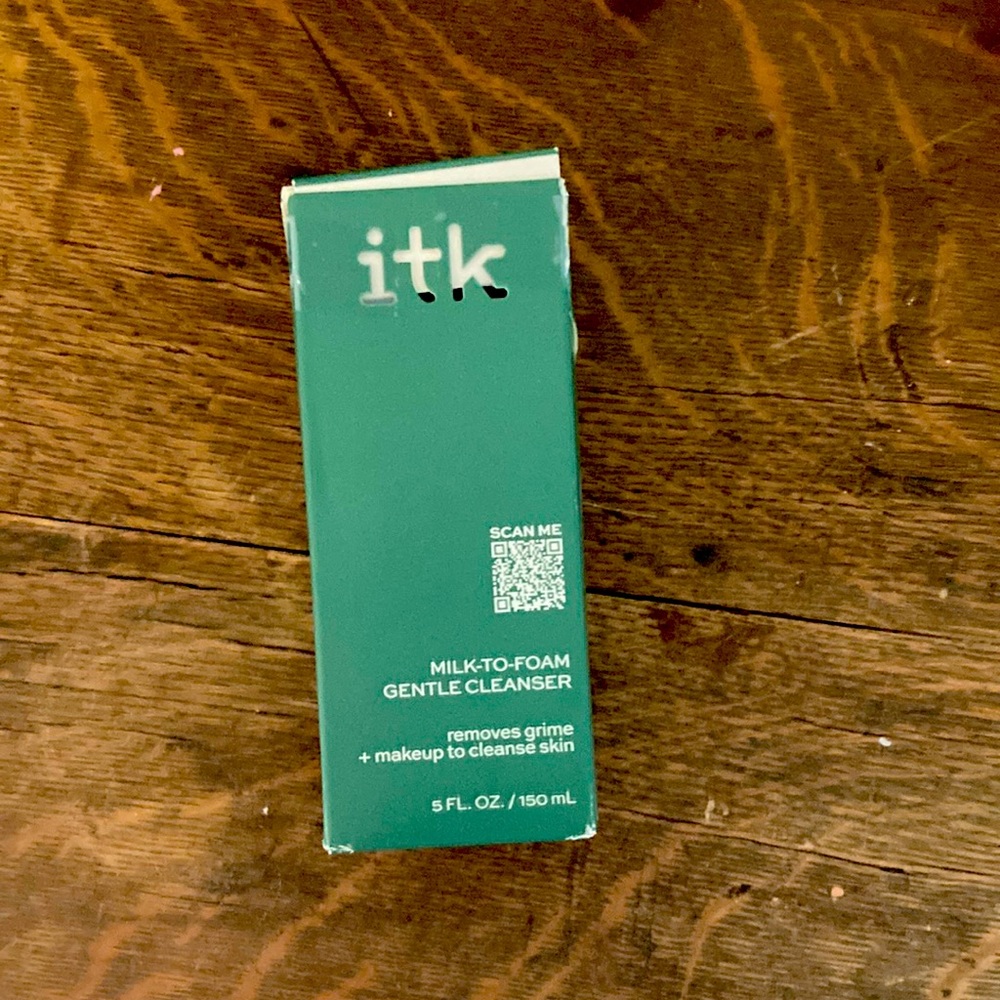 NEW milk to foam gentle cleanser ITK!!